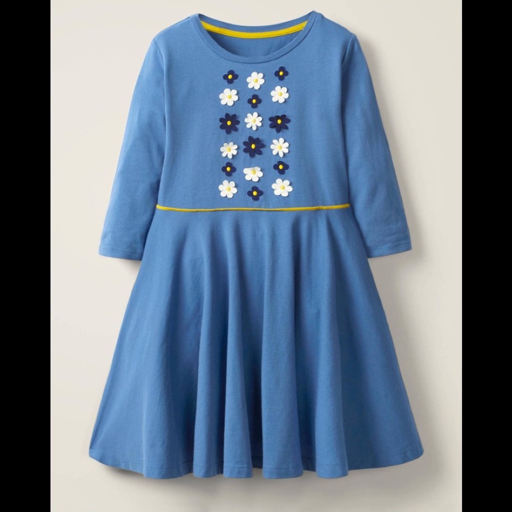 Mini Biden Embroidered Ballerina Dress Size 3-4